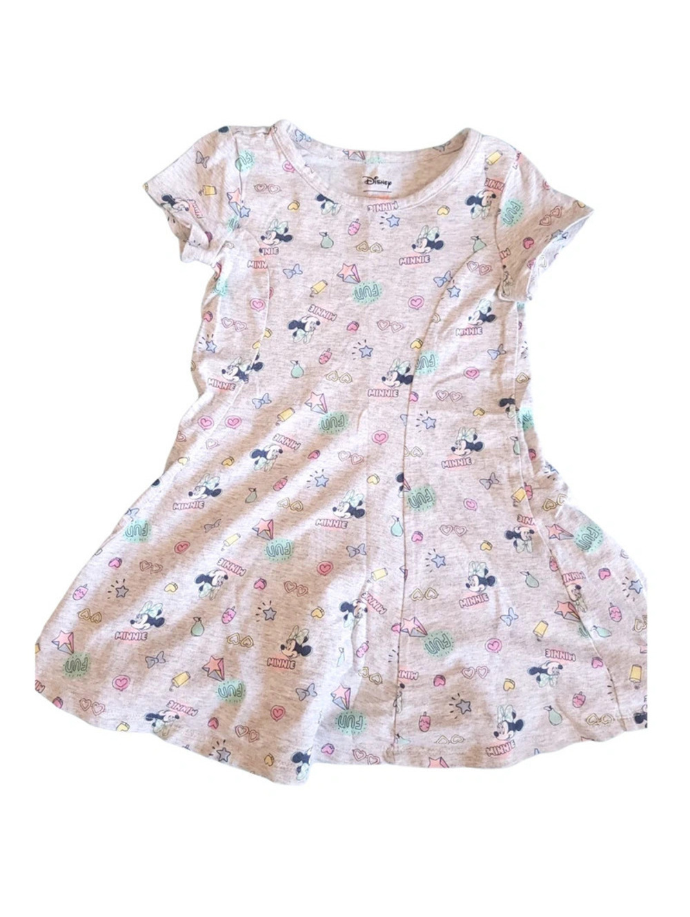 Disney Minnie Mouse Jumping Beans Girls Dress 18M Pastel Allover Print